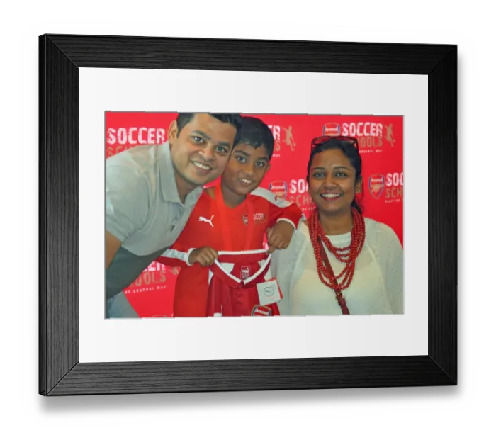 Framed Print : Arsenal Soccer Schools: Unforgettable Residential Week 2 at Arsenal Football Club Framed Print : Arsenal Soccer Schools: Unforgettable Residential Week 2 at Arsenal Football Club