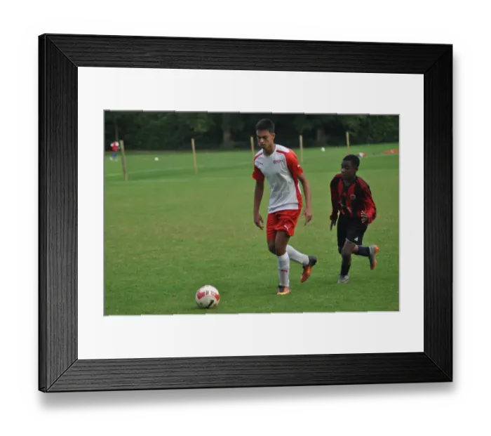 Framed Print : Arsenal Soccer Schools: Unforgettable Residential Week 2 Experience at Arsenal Football Club