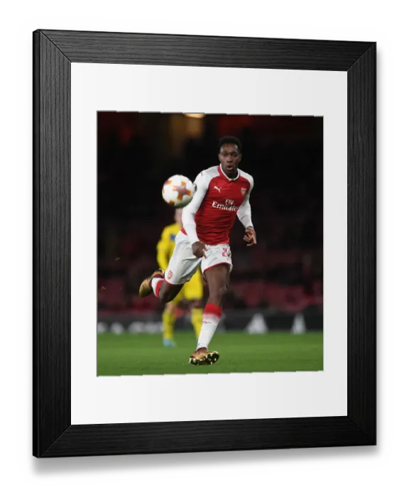 Framed Print : Danny Welbeck in Action: Arsenal vs. BATE Borisov, UEFA Europa League 2017-18 Framed Print : Danny Welbeck in Action: Arsenal vs. BATE Borisov, UEFA Europa League 2017-18