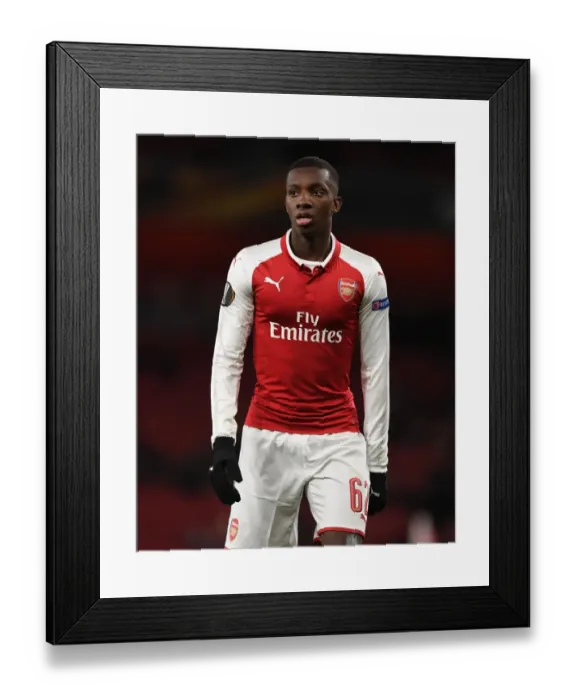 Framed Print : Arsenal's Europa League Standout: Eddie Nketiah in Action vs. BATE Borisov Framed Print : Arsenal's Europa League Standout: Eddie Nketiah in Action vs. BATE Borisov