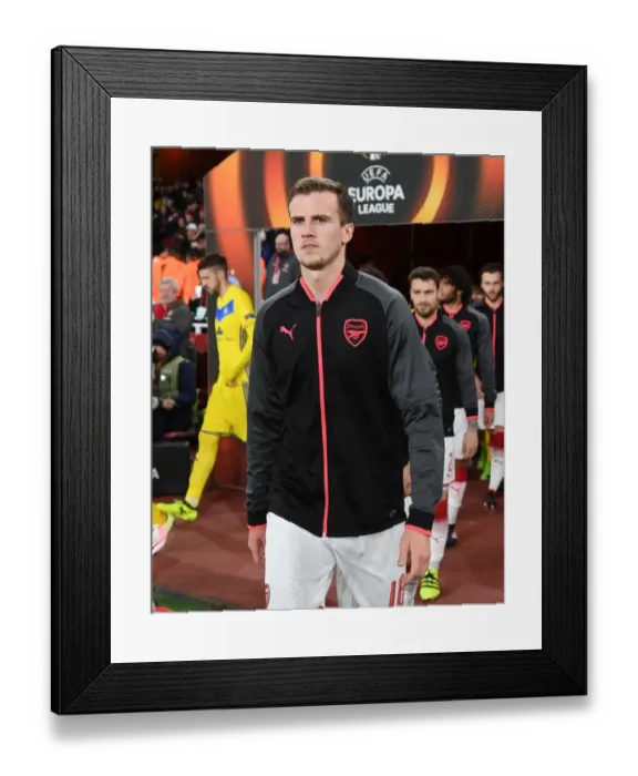 Framed Print : Rob Holding - Arsenal FC vs BATE Borisov, UEFA Europa League 2017-18 Framed Print : Rob Holding - Arsenal FC vs BATE Borisov, UEFA Europa League 2017-18