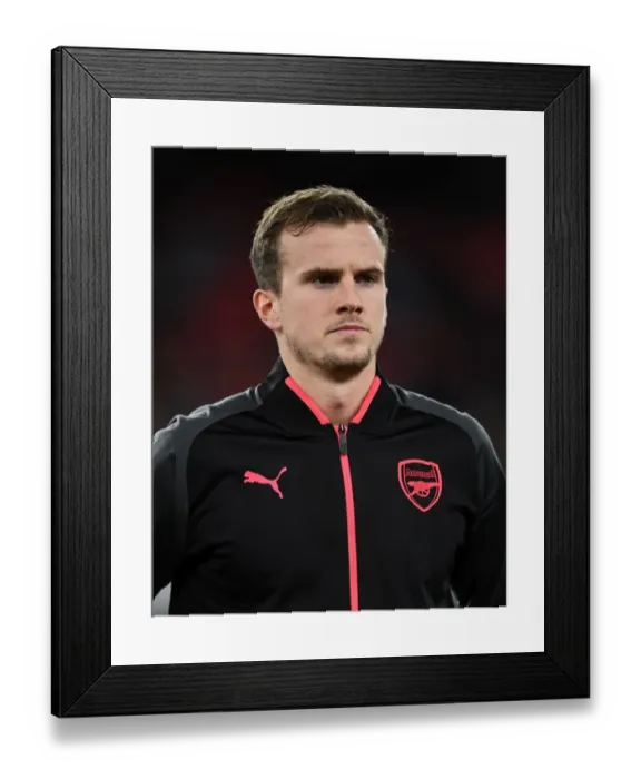 Framed Print : Rob Holding Readies for Arsenal's Europa League Clash Against BATE Borisov Framed Print : Rob Holding Readies for Arsenal's Europa League Clash Against BATE Borisov
