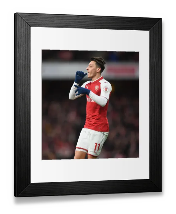 Framed Print : Mesut Ozil's Game-Winning Goal: Arsenal vs Newcastle United, Premier League 2017-18 Framed Print : Mesut Ozil's Game-Winning Goal: Arsenal vs Newcastle United, Premier League 2017-18