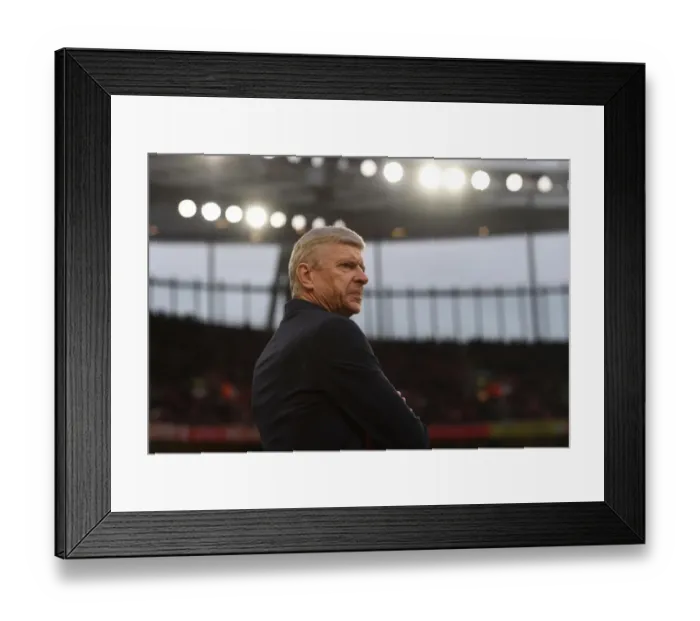 Framed Print : Arsene Wenger: Arsenal Manager before Arsenal vs Newcastle United (December 2017) Framed Print : Arsene Wenger: Arsenal Manager before Arsenal vs Newcastle United (December 2017)