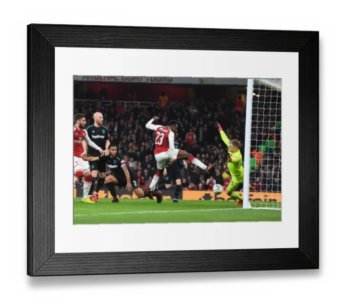 Framed Print : Arsenal v West Ham United - Carabao Cup Quarter Final