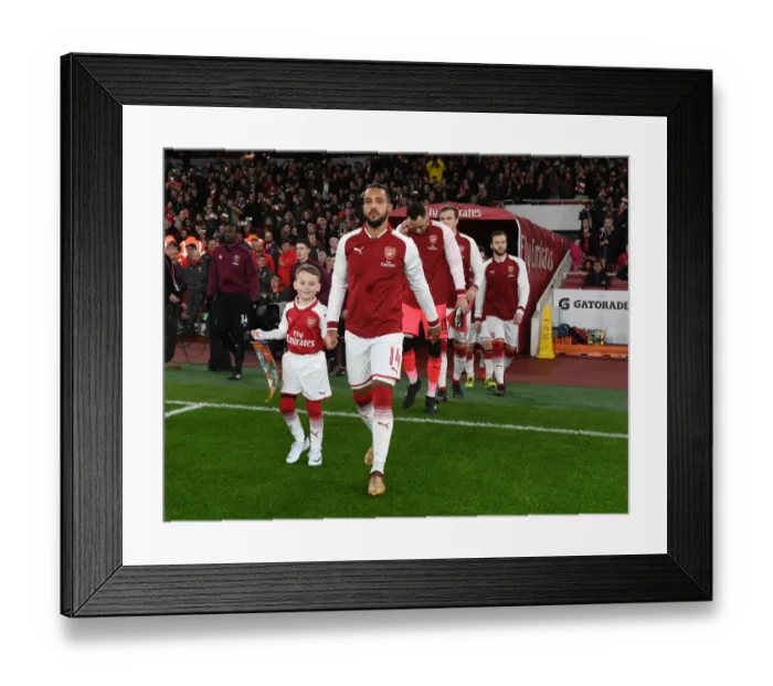 Framed Print : Theo Walcott Leads Arsenal Out against West Ham United in Carabao Cup Quarterfinal Framed Print : Theo Walcott Leads Arsenal Out against West Ham United in Carabao Cup Quarterfinal