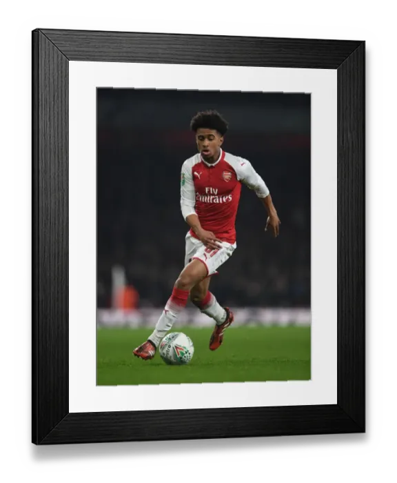 Framed Print : Reiss Nelson in Action: Arsenal vs. West Ham United - Carabao Cup Quarterfinal Framed Print : Reiss Nelson in Action: Arsenal vs. West Ham United - Carabao Cup Quarterfinal