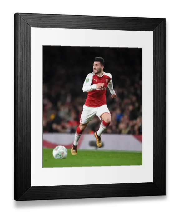 Framed Print : Sead Kolasinac in Action: Arsenal vs West Ham United, Carabao Cup Quarterfinals Framed Print : Sead Kolasinac in Action: Arsenal vs West Ham United, Carabao Cup Quarterfinals