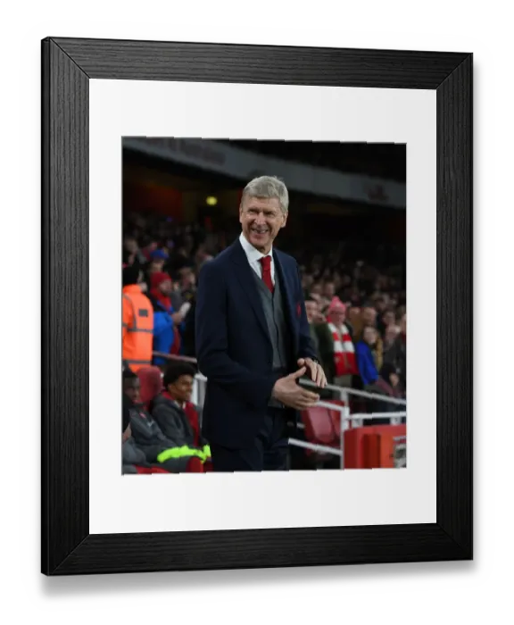 Framed Print : Arsene Wenger: Focused and Ready for Arsenal vs. West Ham Carabao Cup Clash Framed Print : Arsene Wenger: Focused and Ready for Arsenal vs. West Ham Carabao Cup Clash