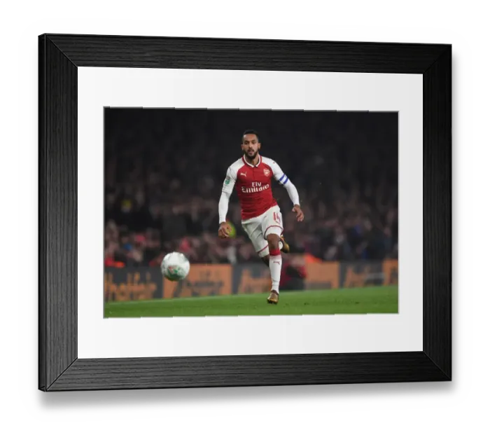 Framed Print : Theo Walcott in Action: Arsenal vs. West Ham United - Carabao Cup Quarterfinals Framed Print : Theo Walcott in Action: Arsenal vs. West Ham United - Carabao Cup Quarterfinals