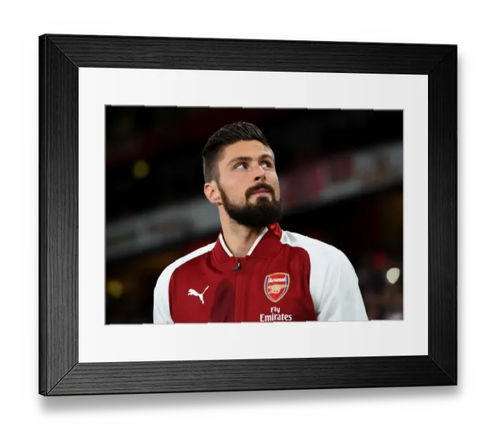 Framed Print : Olivier Giroud - Arsenal's Carabao Cup Showdown vs West Ham United Framed Print : Olivier Giroud - Arsenal's Carabao Cup Showdown vs West Ham United