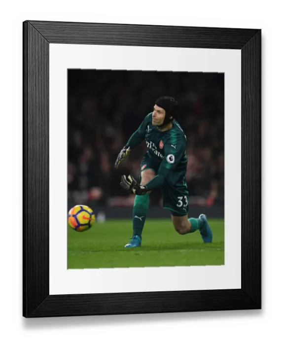 Framed Print : Arsenal's Petr Cech Faces Off Against Liverpool in Thrilling Showdown (2017-18), Emirates Stadium Framed Print : Arsenal's Petr Cech Faces Off Against Liverpool in Thrilling Showdown (2017-18), Emirates Stadium