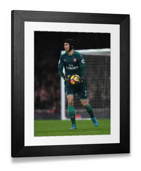Framed Print : Petr Cech in Action: Arsenal vs Liverpool (2017-18), Emirates Stadium Framed Print : Petr Cech in Action: Arsenal vs Liverpool (2017-18), Emirates Stadium