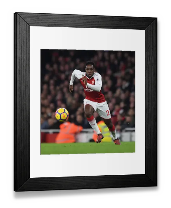 Framed Print : Danny Welbeck's Thrilling Performance: Arsenal vs Liverpool 3-3 Premier League Stalemate at Emirates Stadium (December 2017)