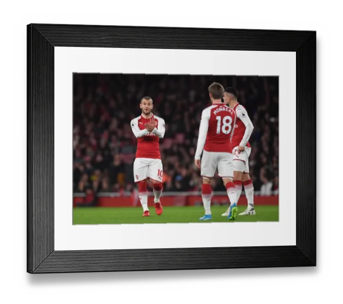 Framed Print : Jack Wilshere (Arsenal). Arsenal 3: 3 Liverpool. Premier League. Emirates Stadium Framed Print : Jack Wilshere (Arsenal). Arsenal 3: 3 Liverpool. Premier League. Emirates Stadium