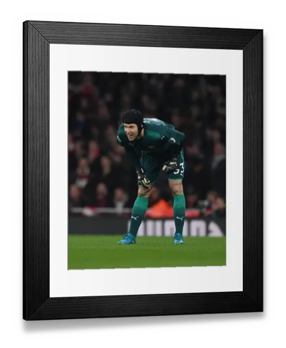 Framed Print : Petr Cech (Arsenal). Arsenal 3: 3 Liverpool. Premier League. Emirates Stadium, 22  /  12  /  17
