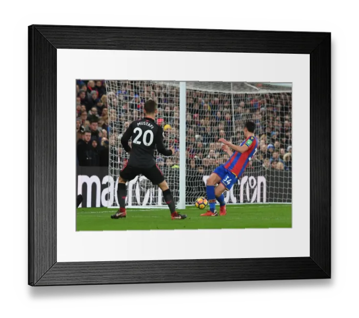 Framed Print : Mustafi Scores the Game-Winning Goal Past Kelly: Arsenal's Triumph at Crystal Palace, Premier League 2017-18 Framed Print : Mustafi Scores the Game-Winning Goal Past Kelly: Arsenal's Triumph at Crystal Palace, Premier League 2017-18