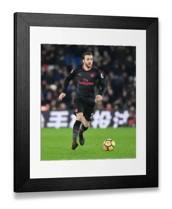 Framed Print : Calum Chambers in Action: Crystal Palace vs. Arsenal, Premier League 2017-18 Framed Print : Calum Chambers in Action: Crystal Palace vs. Arsenal, Premier League 2017-18