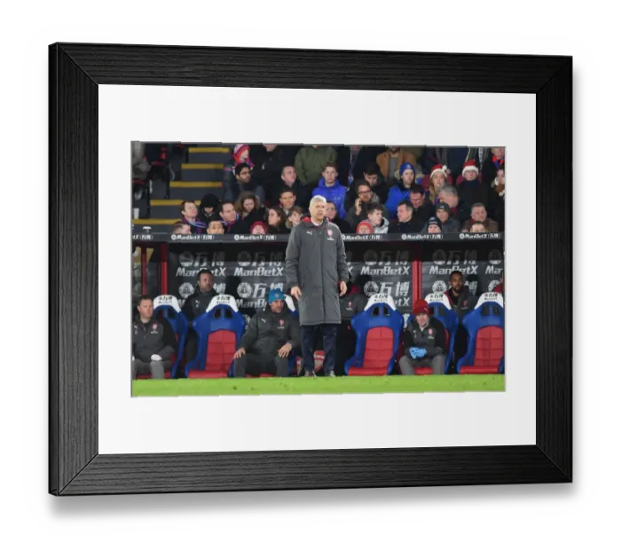 Framed Print : Arsene Wenger Faces Off at Crystal Palace: A Premier League Showdown (December 2017) Framed Print : Arsene Wenger Faces Off at Crystal Palace: A Premier League Showdown (December 2017)
