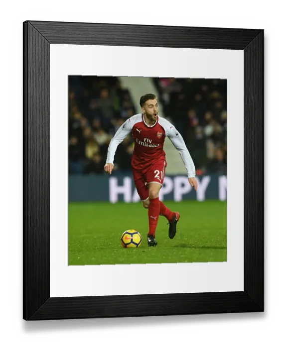 Framed Print : Calum Chambers: In Action Against West Bromwich Albion (2017-18)