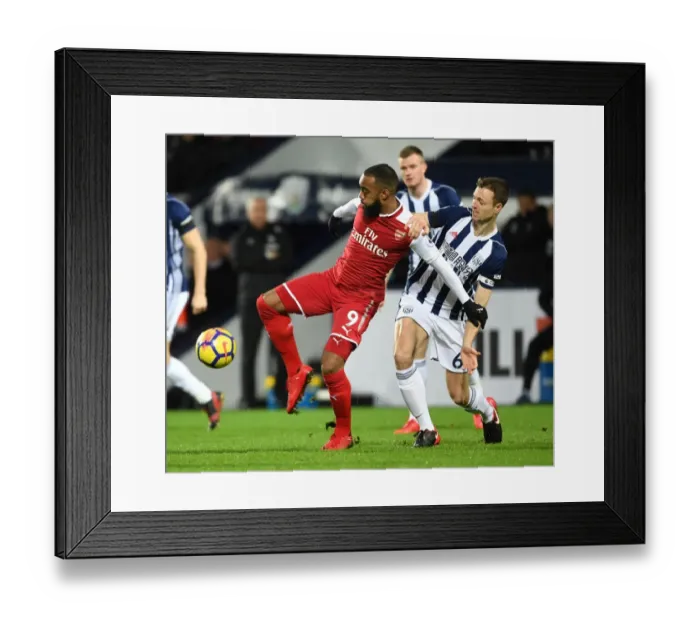 Framed Print : Intense Battle: Chambers vs. Evans - Arsenal vs. West Bromwich Albion, Premier League (2017-18) Framed Print : Intense Battle: Chambers vs. Evans - Arsenal vs. West Bromwich Albion, Premier League (2017-18)