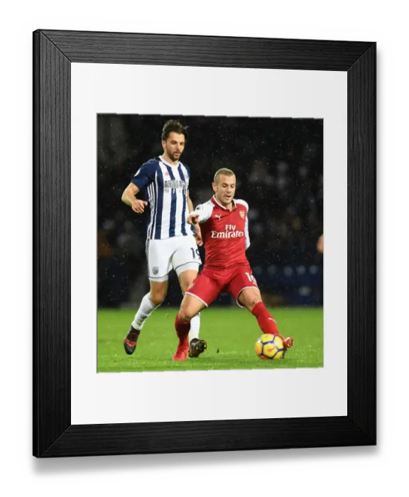 Framed Print : Battle in the Midfield: Jack Wilshere vs Jay Rodriguez, Premier League Clash (December 2017) Framed Print : Battle in the Midfield: Jack Wilshere vs Jay Rodriguez, Premier League Clash (December 2017)