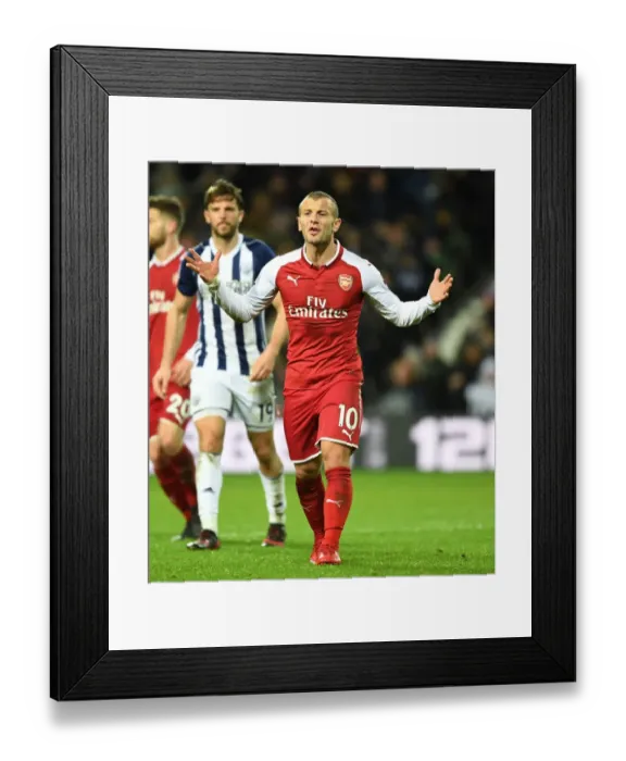 Framed Print : Jack Wilshere in Action: Arsenal vs. West Bromwich Albion (December 2017) Framed Print : Jack Wilshere in Action: Arsenal vs. West Bromwich Albion (December 2017)
