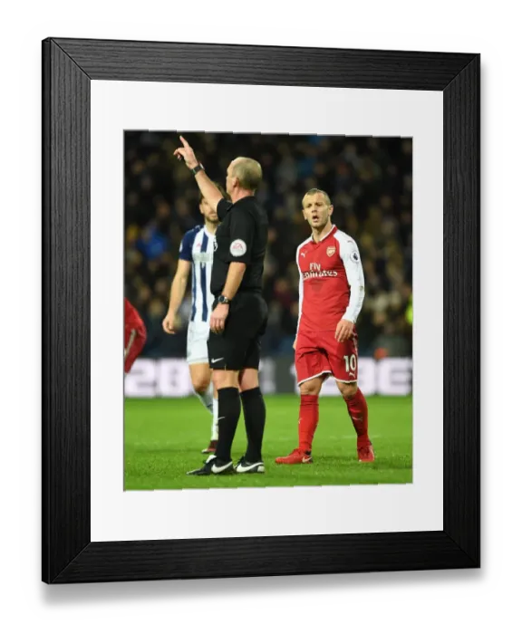 Framed Print : Jack Wilshere in Action: West Bromwich Albion vs. Arsenal, Premier League (2017-18) Framed Print : Jack Wilshere in Action: West Bromwich Albion vs. Arsenal, Premier League (2017-18)