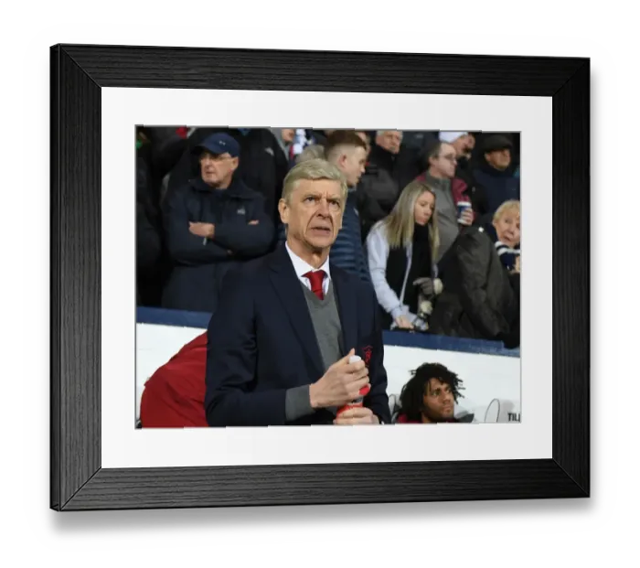 Framed Print : Arsene Wenger: Arsenal Manager at West Bromwich Albion (December 2017) Framed Print : Arsene Wenger: Arsenal Manager at West Bromwich Albion (December 2017)