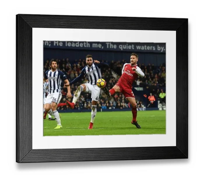 Framed Print : Mustafi vs. Robson-Kanu: A Battle in the Premier League Clash Between West Bromwich Albion and Arsenal Framed Print : Mustafi vs. Robson-Kanu: A Battle in the Premier League Clash Between West Bromwich Albion and Arsenal
