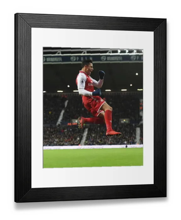 Framed Print : Alexis Sanchez Scores the Dramatic Winner: Arsenal's Triumph over West Bromwich Albion (December 2017) Framed Print : Alexis Sanchez Scores the Dramatic Winner: Arsenal's Triumph over West Bromwich Albion (December 2017)