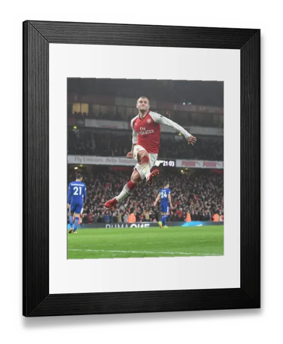 Framed Print : Jack Wilshere's Stunner: Arsenal's Thrilling Victory Over Chelsea in the Premier League, 2018 Framed Print : Jack Wilshere's Stunner: Arsenal's Thrilling Victory Over Chelsea in the Premier League, 2018