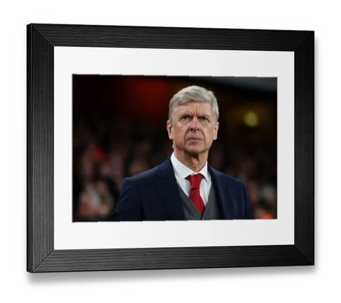 Framed Print : Arsene Wenger: Arsenal vs. Chelsea, Premier League Showdown (2017-18) Framed Print : Arsene Wenger: Arsenal vs. Chelsea, Premier League Showdown (2017-18)