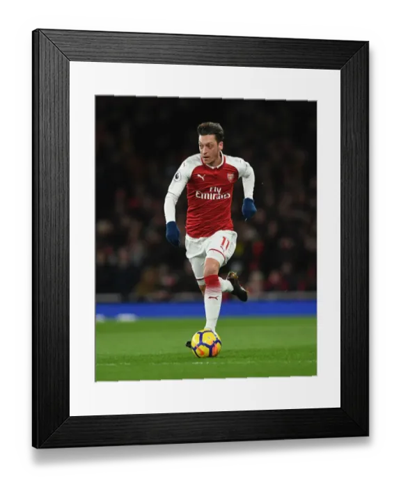 Framed Print : Mesut Ozil in Action: Arsenal vs. Chelsea, Premier League 2017-18 Framed Print : Mesut Ozil in Action: Arsenal vs. Chelsea, Premier League 2017-18