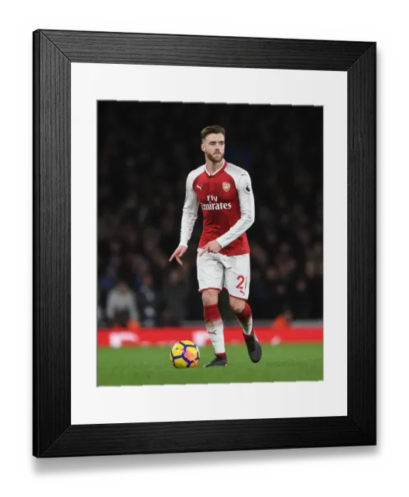 Framed Print : Calum Chambers: In Action for Arsenal Against Chelsea, Premier League 2017-18 Framed Print : Calum Chambers: In Action for Arsenal Against Chelsea, Premier League 2017-18