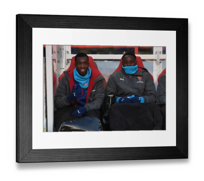 Framed Print : Arsenal Substitutes Ready: Nottingham Forest vs Arsenal, FA Cup Third Round Framed Print : Arsenal Substitutes Ready: Nottingham Forest vs Arsenal, FA Cup Third Round