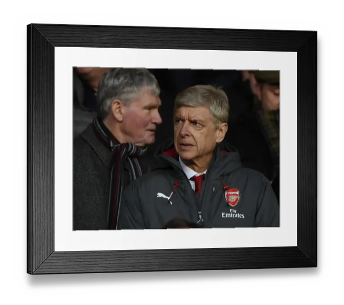 Framed Print : Arsene Wenger at FA Cup Match: Nottingham Forest vs Arsenal (2018) Framed Print : Arsene Wenger at FA Cup Match: Nottingham Forest vs Arsenal (2018)