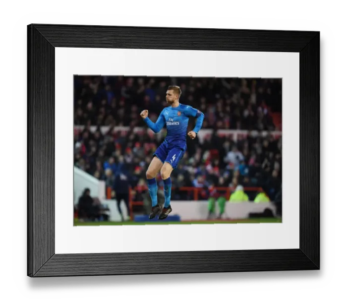 Framed Print : Per Mertesacker's FA Cup Goal: Nottingham Forest vs. Arsenal (2017-18) Framed Print : Per Mertesacker's FA Cup Goal: Nottingham Forest vs. Arsenal (2017-18)