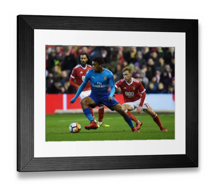 Framed Print : Alex Iwobi Breaks Past Ben Osborn: Nottingham Forest vs Arsenal - The Emirates FA Cup Third Round Framed Print : Alex Iwobi Breaks Past Ben Osborn: Nottingham Forest vs Arsenal - The Emirates FA Cup Third Round