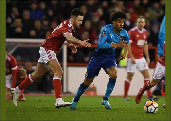 Reiss Nelson Outmaneuvers Ben Brereton: Nottingham Forest vs Arsenal - FA Cup Third Round