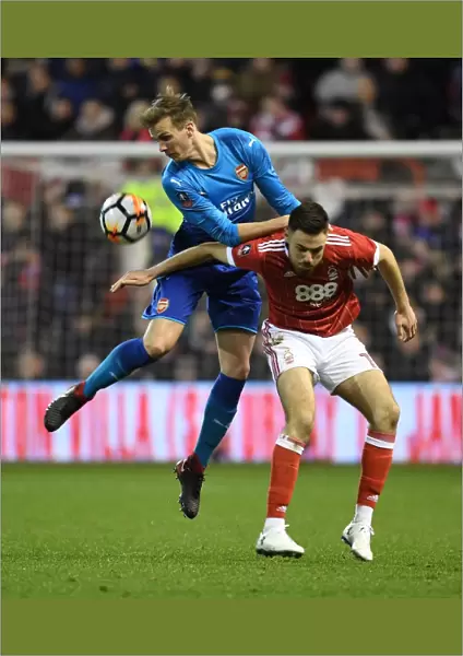 Rob Holding vs Ben Brereton: A Battle in the FA Cup Third Round - Arsenal vs Nottingham Forest