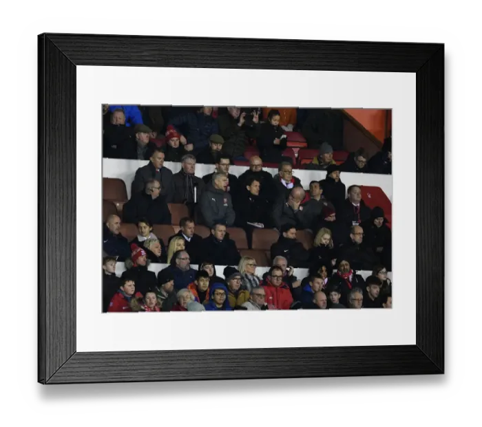 Framed Print : Arsene Wenger and Arsenal Coaches at Nottingham Forest FA Cup Match, 2018 Framed Print : Arsene Wenger and Arsenal Coaches at Nottingham Forest FA Cup Match, 2018