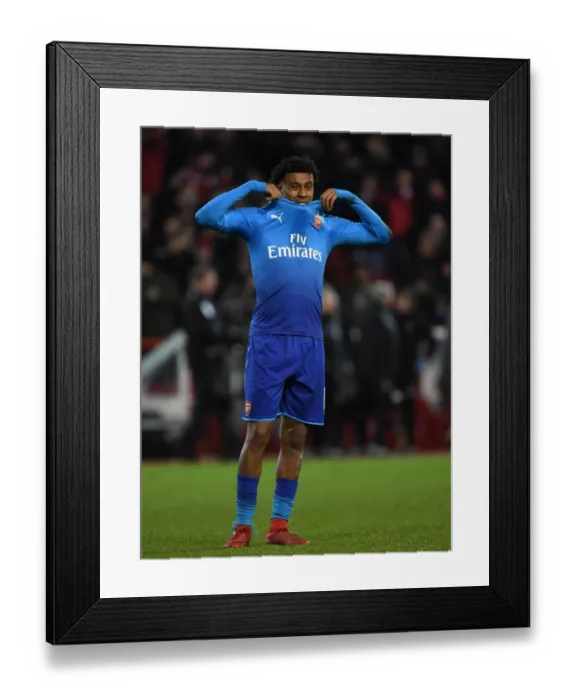 Framed Print : Alex Iwobi: Arsenal's FA Cup Triumph over Nottingham Forest