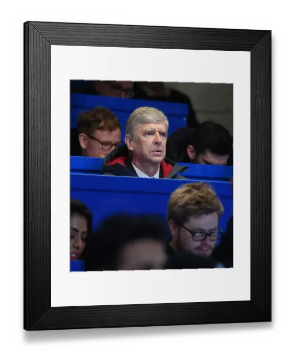 Framed Print : Arsene Wenger at Chelsea v Arsenal - Carabao Cup Semi-Final: First Leg Framed Print : Arsene Wenger at Chelsea v Arsenal - Carabao Cup Semi-Final: First Leg