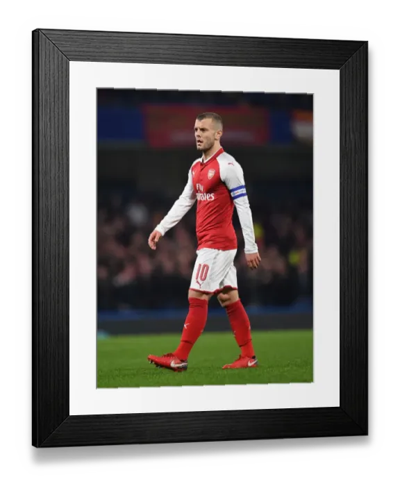 Framed Print : Jack Wilshere in Action: Arsenal vs. Chelsea, 2017-18 Carabao Cup Semi-Final Framed Print : Jack Wilshere in Action: Arsenal vs. Chelsea, 2017-18 Carabao Cup Semi-Final