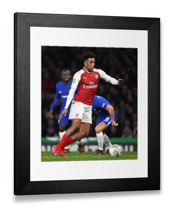 Framed Print : Alex Iwobi vs. Danny Drinkwater: Carabao Cup Semi-Final Showdown at Stamford Bridge Framed Print : Alex Iwobi vs. Danny Drinkwater: Carabao Cup Semi-Final Showdown at Stamford Bridge