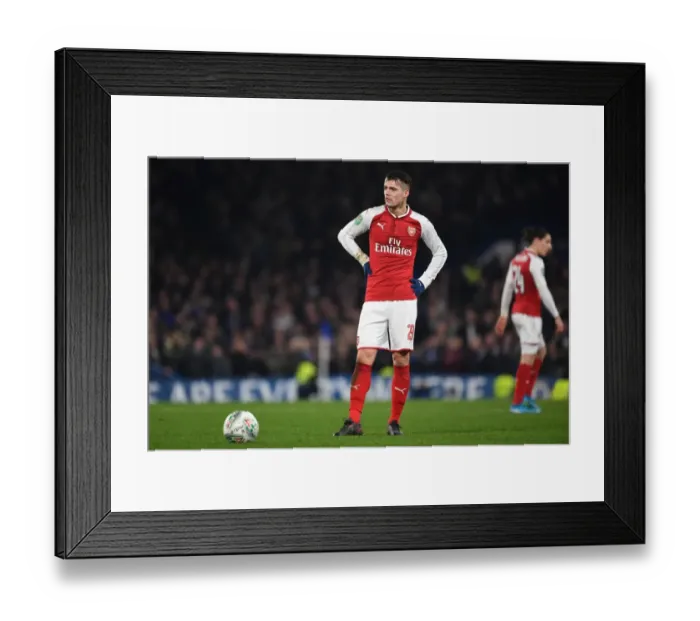 Framed Print : Granit Xhaka Leads Arsenal in Carabao Cup Semi-Final Showdown Against Chelsea Framed Print : Granit Xhaka Leads Arsenal in Carabao Cup Semi-Final Showdown Against Chelsea