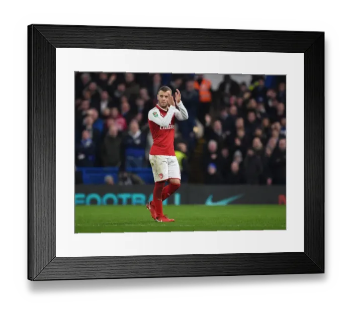 Framed Print : Jack Wilshere's Injury Marrs Arsenal in Carabao Cup Semi-Final vs Chelsea