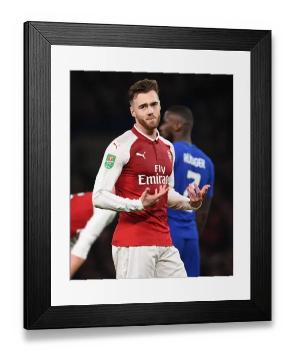 Framed Print : Calum Chambers in Action: Arsenal vs. Chelsea - Carabao Cup Semi-Final Framed Print : Calum Chambers in Action: Arsenal vs. Chelsea - Carabao Cup Semi-Final