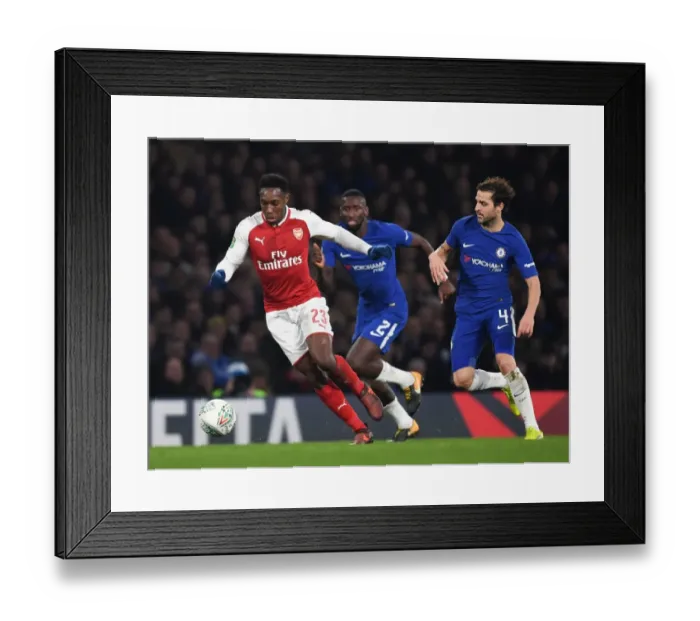 Framed Print : Clash of the Legends: Welbeck vs. Fabregas in the Carabao Cup Semi-Final (Arsenal vs. Chelsea, 2017-18) Framed Print : Clash of the Legends: Welbeck vs. Fabregas in the Carabao Cup Semi-Final (Arsenal vs. Chelsea, 2017-18)